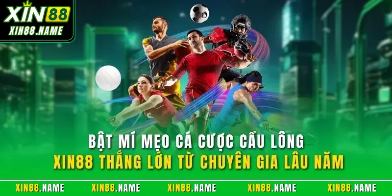 Bật mí mẹo cá cược cầu lông XIN88 thắng lớn từ chuyên gia lâu năm